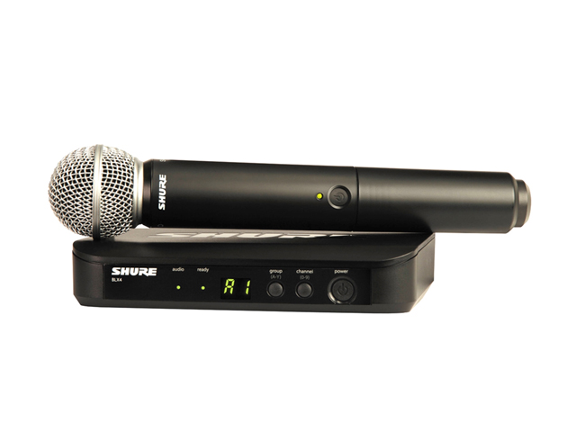 Microfone sem fio - Shure BLX24BR/SM58