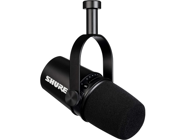 Microfone com fio - Shure MV7