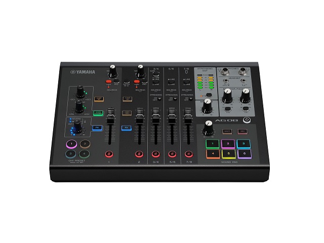 Mixer de áudio Yamaha - AG08 B