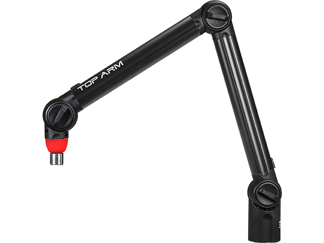 Suporte Articulado Biquad TOP ARM com sinal ON AIR Preto 50 cm