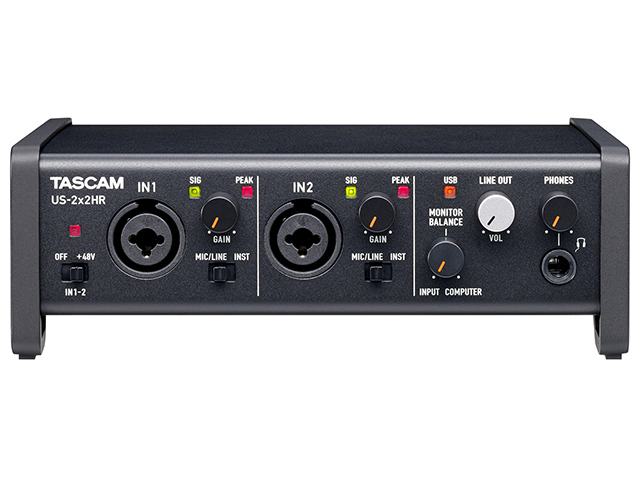 Interface de Áudio Tascam US-2X2HR