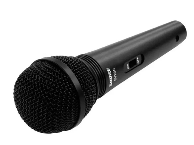 Microfone com fio Shure SV200