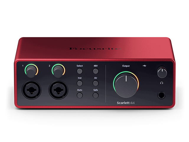 Interface de Audio Focosrite Scarlett 4I4 (4TH GEN)