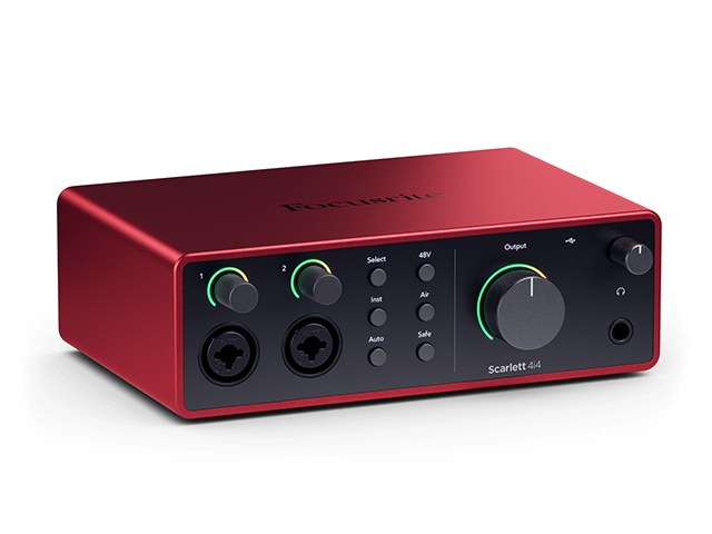 Interface de Audio Focosrite Scarlett 4I4 (4TH GEN)