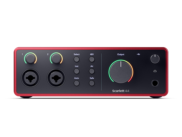 Interface de Audio Focosrite Scarlett 4I4 (4TH GEN)