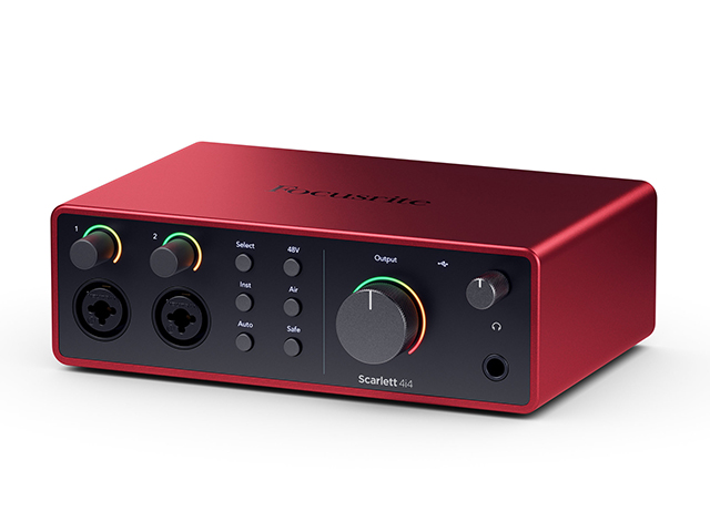 Interface de Audio Focosrite Scarlett 4I4 (4TH GEN)