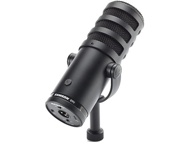 Microfone com fio Samson XLR/USB 9QU