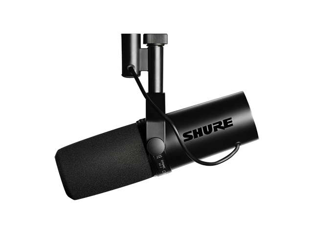 Microfone com Pré-amplificador Integrado Shure SM7dB