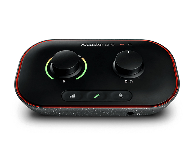 Interface de Áudio Focusrite Vocaster One