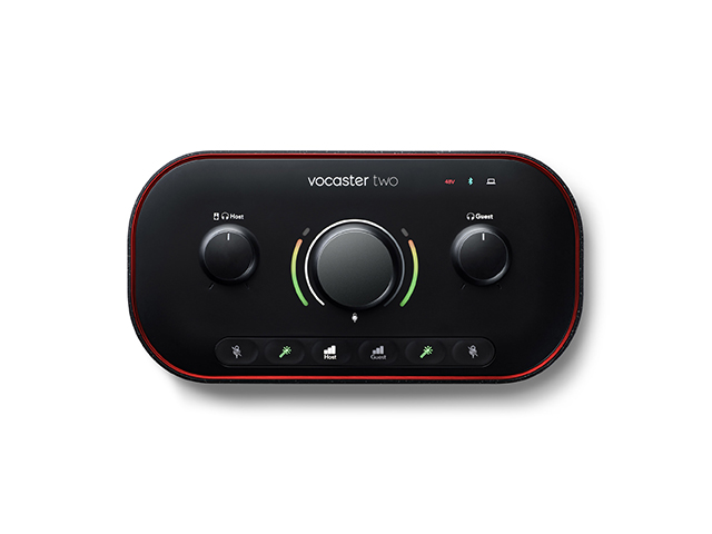 Interface de Áudio Focusrite Vocaster Two