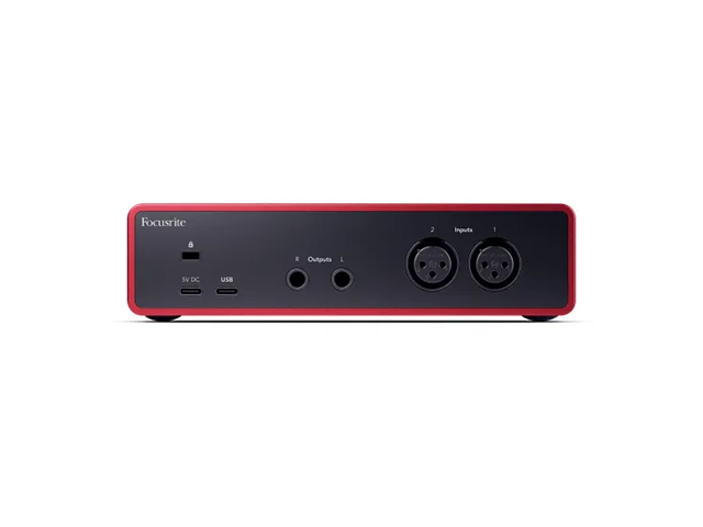  Interface de Audio Focosrite Scarlett 2I2 (4TH GEN)