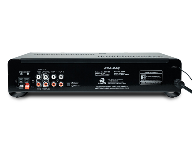 Amplificador Frahm Slim 3000 G5