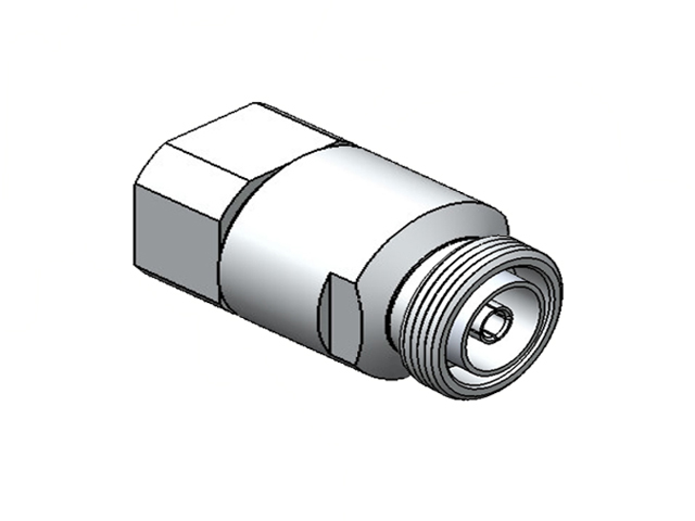 Conector DIN 7/16 fêmea cabo 7/8 rígido - Klc - 5019