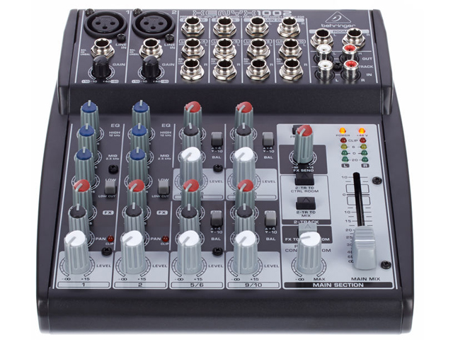 Mixer de Áudio - Behringer Xenyx 1002