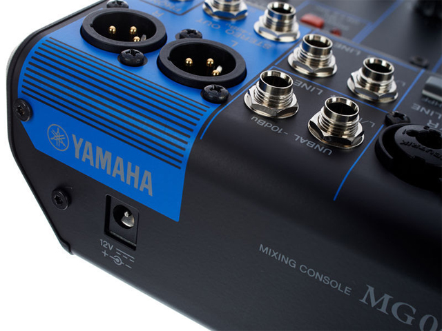 Mixer de áudio Yamaha - MG06