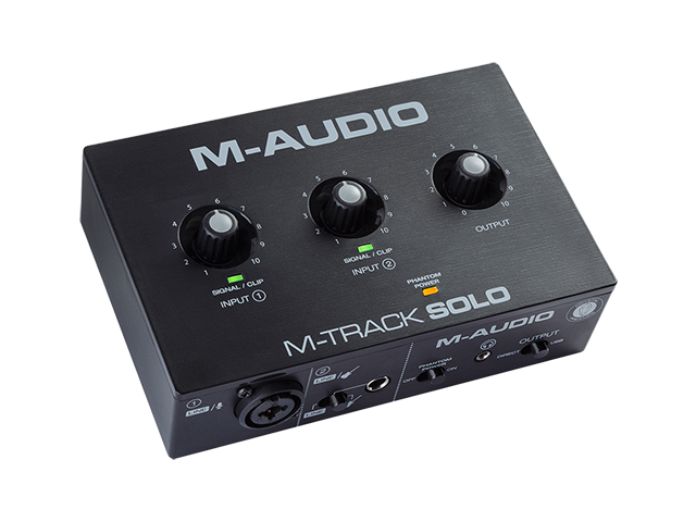 Interface de áudio M-Audio M-Track Solo