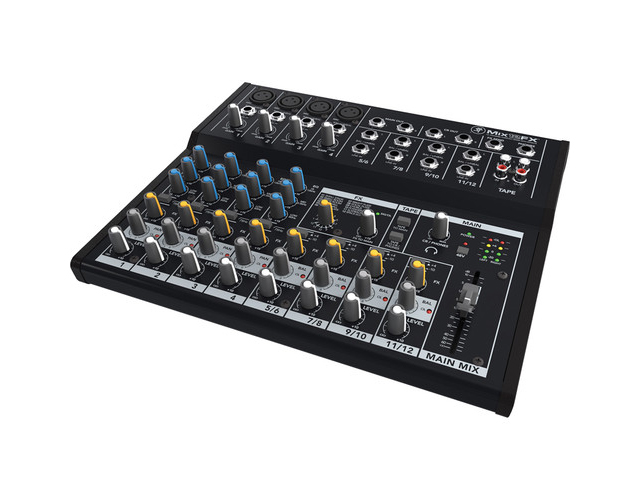 Mixer de Áudio - Mackie Mix12FX