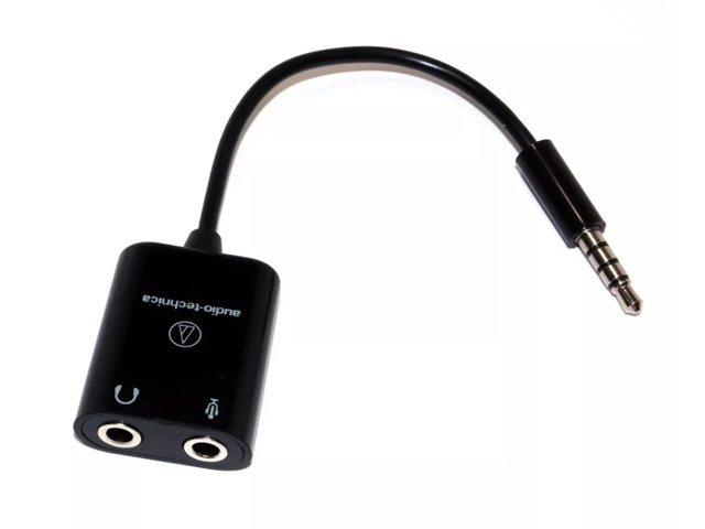 Microfone com fio Lapela - Audio Technica ATR3350IS