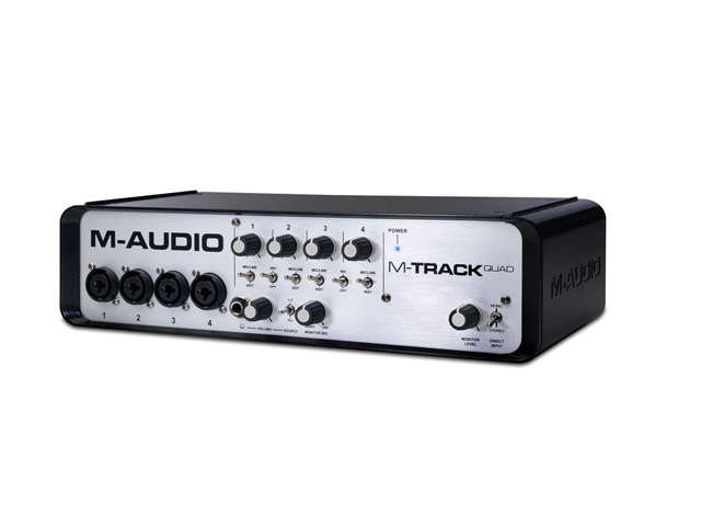 Interface de áudio M-Audio M-Track Quad