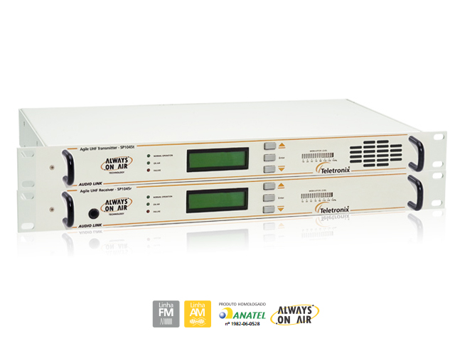 Link em UHF de 450 MHz -  SP1045 Fixo - Teletronix