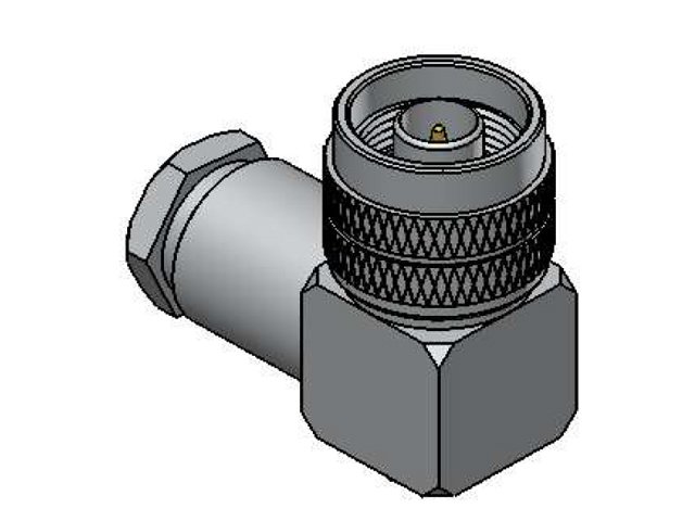 Conector N Macho Angular 90º - Klc - CM-28