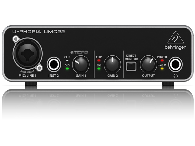 Interface Behringer UMC22