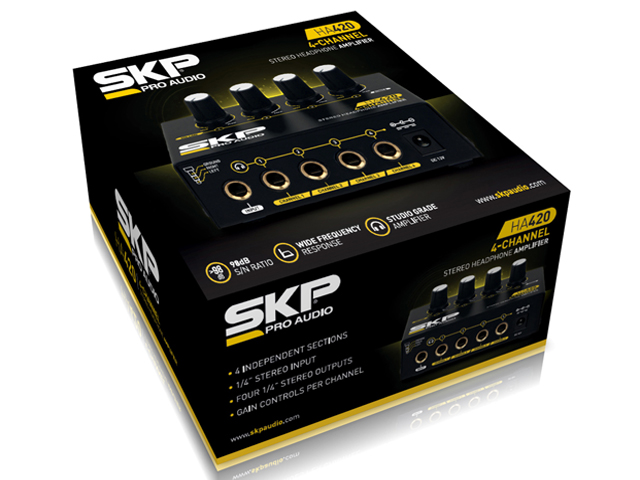 Amplificador para Fones de Ouvido Skp HA 420                                                                        