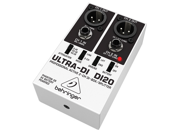 Direct Box Ativo Behringer Ultra DI-20