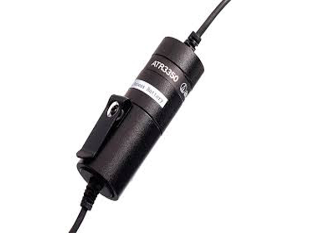 Microfone com fio Lapela - Audio Technica ATR3350IS