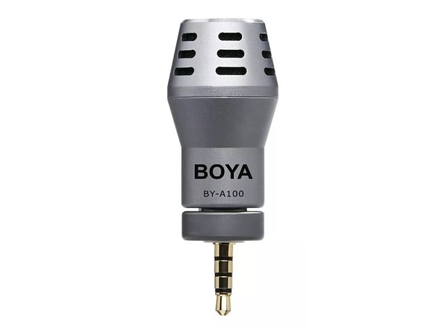 Microfone Boya lapela Smartphone BY-A100 