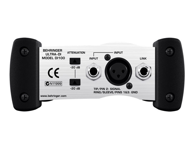 Direct Box Ativo Behringer Ultra DI-100