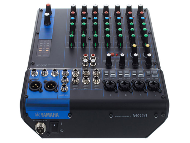 Mixer de áudio Yamaha - MG10