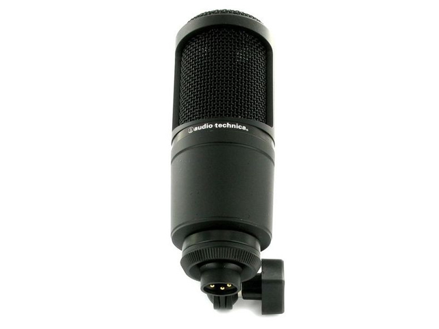 Microfone com fio - Audio Technica AT2020