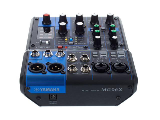 Mixer de áudio Yamaha - MG06X