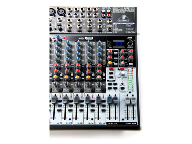 Mixer de Áudio - Behringer Xenyx X2222 USB