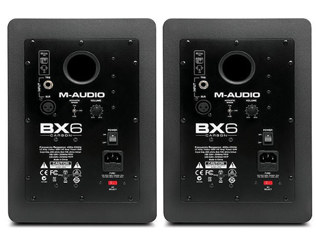 Monitor de Referência M-Audio BX6 Carbon (PAR)