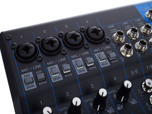 Mixer de áudio Yamaha - MG10