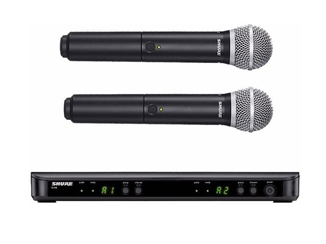 Microfone Sem Fio Shure BLX288BR/PG58-M15	